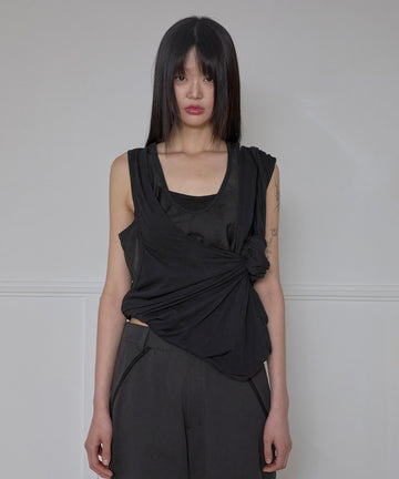Asymmetrical Layered Sleeveless